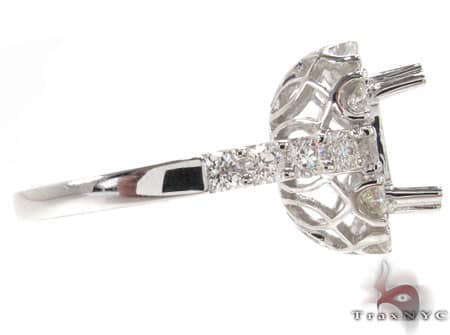 Julie's Semi Mount Ring - Image 6