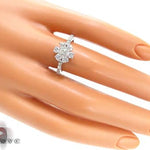 Flower Diamond Ring 17034 - Image 8