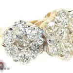 Large 3 Row Flower Ring 17145 - Image 1