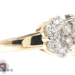 Large 3 Row Flower Ring 17145 - Image 5