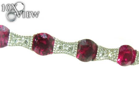 Red Sapphire Wonder Bracelet 17295 - Image 2