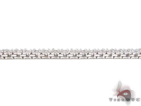 14K Gold Diamond Tennis Bracelet 17389 - Image 6