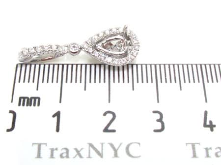 Diamond Teardrop Semi Mount Pendant 2 17858 - Image 6