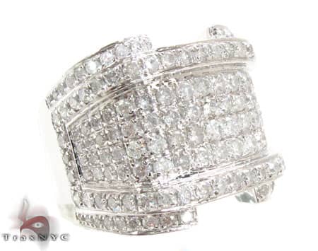 White Gold XL RSVP Ring 18003 - Image 1