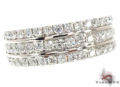 Three Row Wedding Band 18509 - Image 1