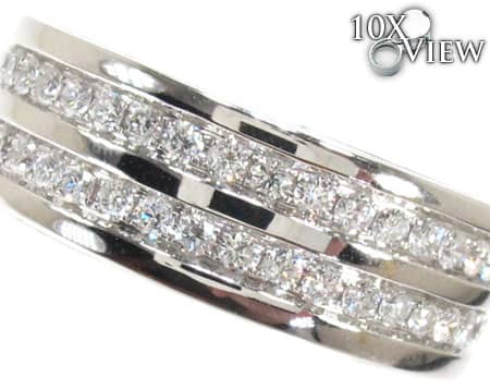 Two Row Wedding Band 18514 - Image 5