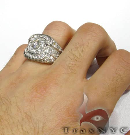 Bezel Solitaire Trickle Ring 1864 - Image 5