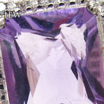 Amethyst and Diamond Necklace 18900 - Image 4