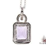 Amethyst and Diamond Necklace 18900 - Image 5