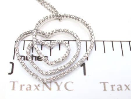 Swirl Heart Necklace 18904 - Image 7