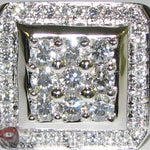 Freeze 14k White Gold Premiere Ring 18920 - Image 2