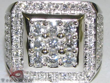 Freeze 14k White Gold Premiere Ring 18920 - Image 2