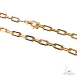 18K Gold Anchor Cable Link Chain 19 Inches 5mm   1819 - Image 2
