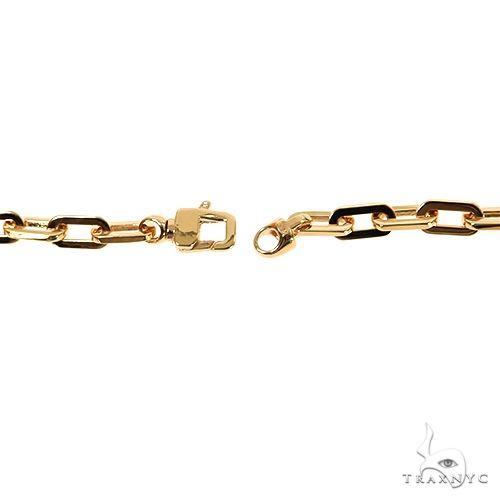 18K Gold Anchor Cable Link Chain 19 Inches 5mm   1819 - Image 4