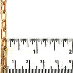 18K Gold Anchor Cable Link Chain 19 Inches 5mm   1819 - Image 6