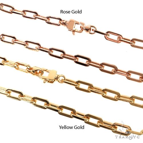 18K Gold Anchor Cable Link Chain 19 Inches 5mm   1819 - Image 7
