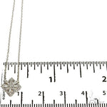18K Gold Baguette Diamond Necklace 67913 - Image 5