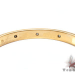 18K Gold Bezel Diamond Bracelet 32666 - Image 4