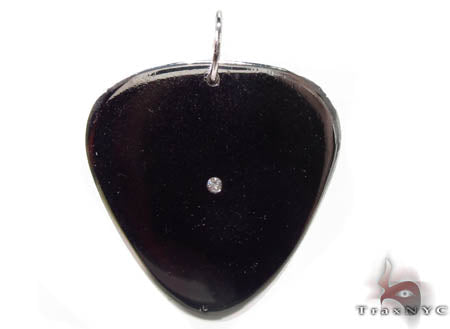 18K Gold Custom Guitar Pick 32902 - Image 3