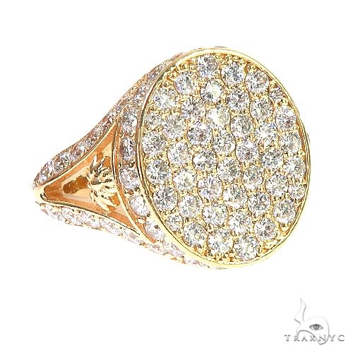 18K Gold Custom Made Diamond Ring 67056 - Image 2