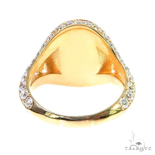 18K Gold Custom Made Diamond Ring 67056 - Image 4