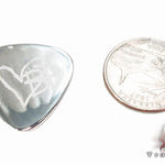 18K Gold Custom Guitar Pick 32902 - Image 5