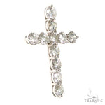 18K Gold Diamond Cross 67501 - Image 2