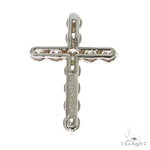 18K Gold Diamond Cross 67501 - Image 4