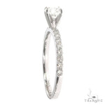 18K Gold Diamond Engagement Ring 66771 - Image 2