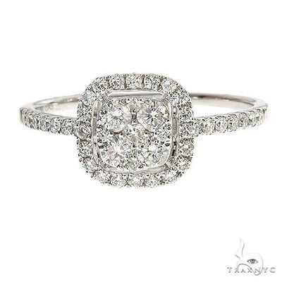 18K Gold Diamond Engagement Ring 67036 - Image 1