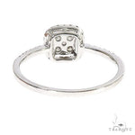 18K Gold Diamond Engagement Ring 67036 - Image 4
