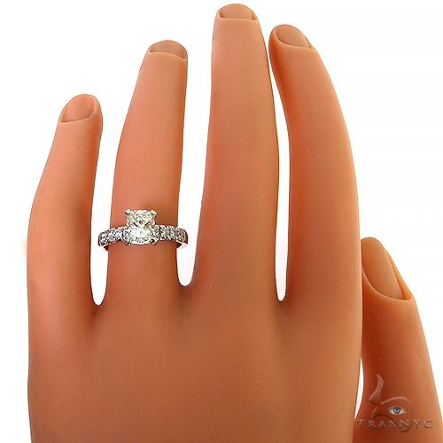 18K Gold Diamond Engagement Ring 68196 - Image 6