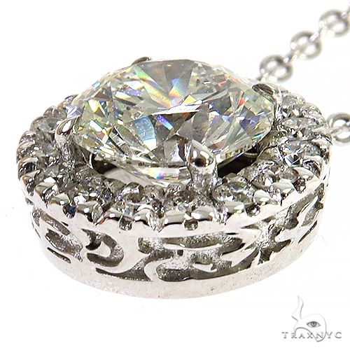 18K Gold Diamond Necklace 68215 - Image 3