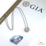 18K Gold Diamond Necklace 68215 - Image 7
