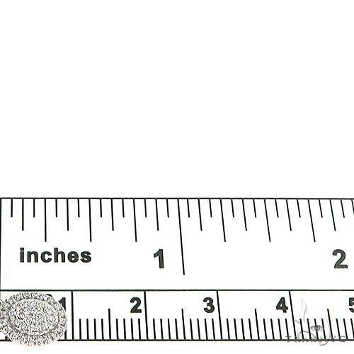 18K Gold Diamond Necklace With Adjustable Chain 67031 - Image 6