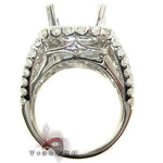 18K Gold Diamond Semi Mount Ring 25640 - Image 5