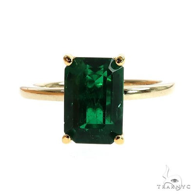 18K Gold Emerald Ring 69067 - Image 1