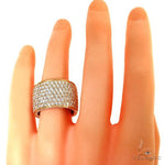 18K Gold Eternity Diamond Ring 67703 - Image 6