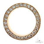 18K Gold Eternity Diamond Mens Wedding Ring 68916 - Image 3