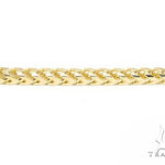 18k Yellow Gold Solid Franco Link Chain 30 Inches 4mm 41176 - Image 2