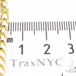 18k Yellow Gold Solid Franco Link Chain 30 Inches 4mm 41176 - Image 5