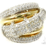 18K Gold Pave Diamond Ring 37255 - Image 1