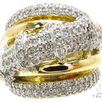 18K Gold Pave Diamond Ring 37255 - Image 2