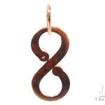 18K Gold Pearl Eternity Pendant 36690 - Image 3