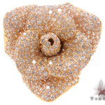 18K Gold Rose Ring 33732 - Image 3