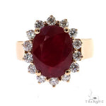 18K Gold Ruby Ring 69066 - Image 1