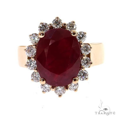 18K Gold Ruby Ring 69066 - Image 1