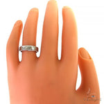 18K Gold Wedding Bend 69238 - Image 4