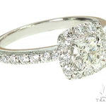 18K White Gold Engagement Diamond Ring 66232 - Image 1