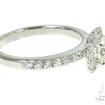 18K White Gold Engagement Diamond Ring 66232 - Image 4